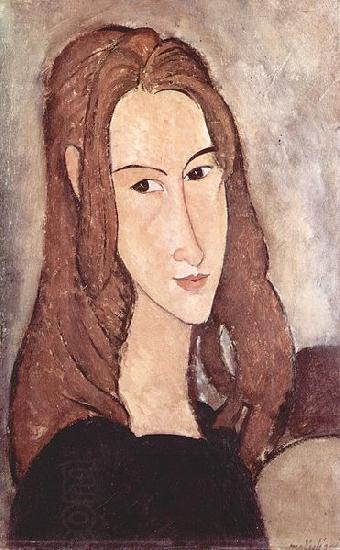 Amedeo Modigliani Portrait of Jeanne Hebuterne oil painting picture